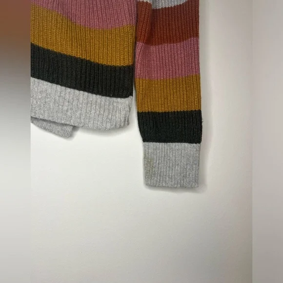 Madewell Patch Pocket Pullover Sweater Walton Stripe – Size Small - Picture 4 of 9